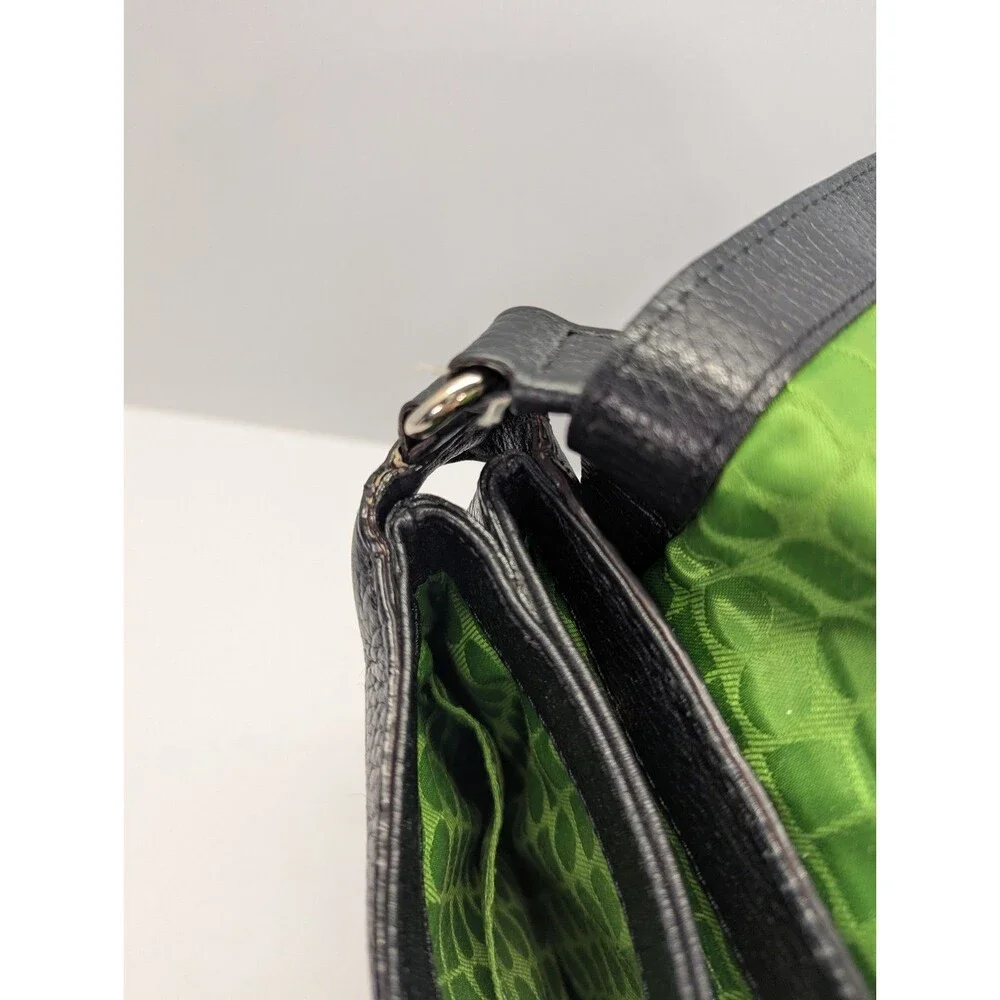 Kate Spade Double Vanessa York Street Noel Hobo Bag Perforated Leather Turn Lock